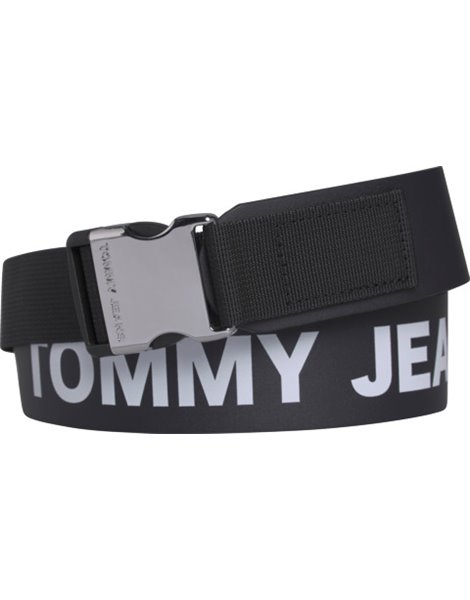 TOMMY JEANS AW0AW08150 CINTURA DONNA PELLE NERO
