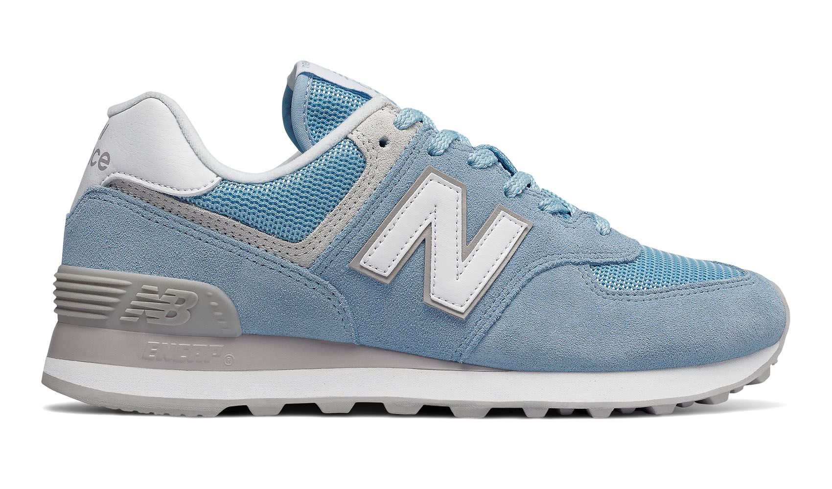 NEW BALANCE WL574 ESB SNEAKERS DONNA CELESTE NEW BALANCE WL574 ESB SNEAKERS DONNA CELESTE