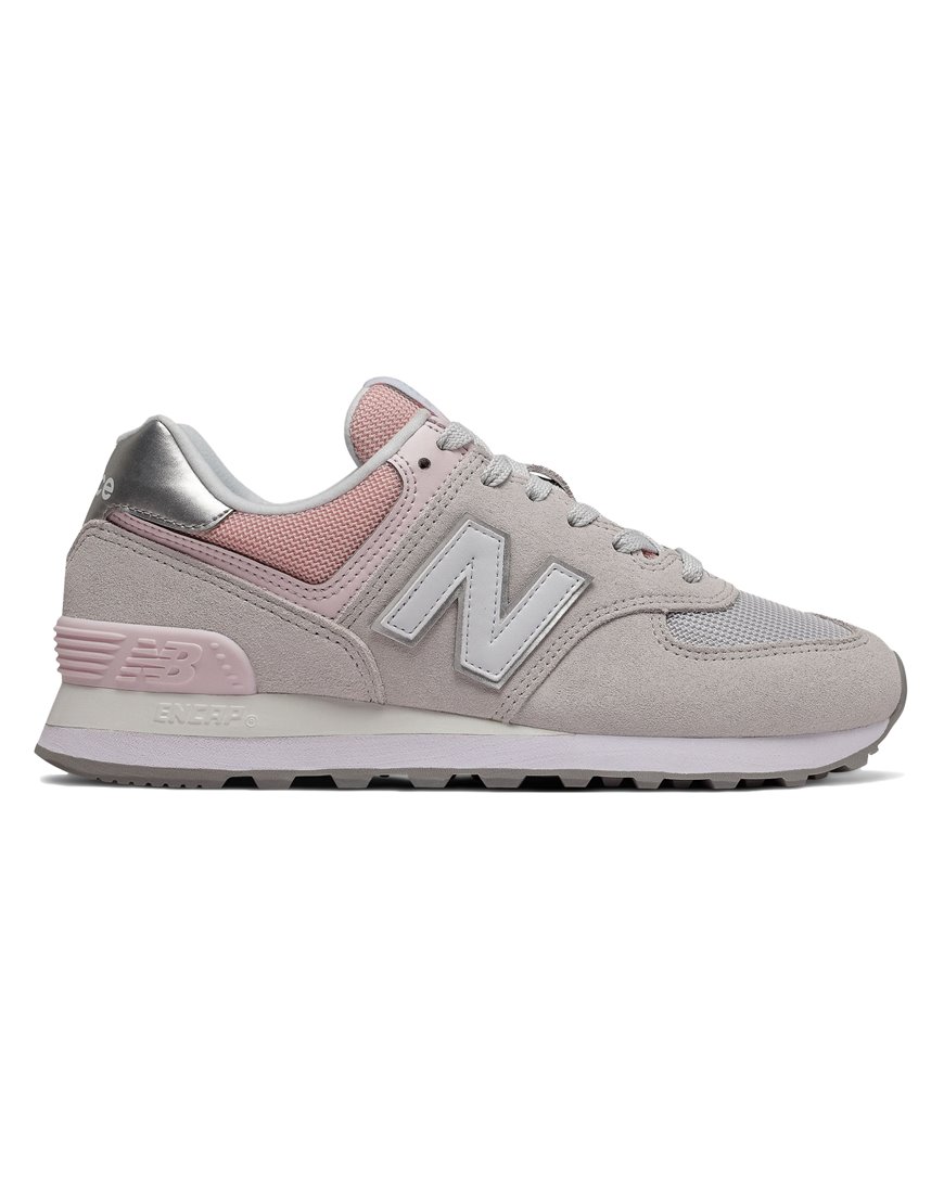 NEW BALANCE WL574 SOT SNEAKERS DONNA BEIGE