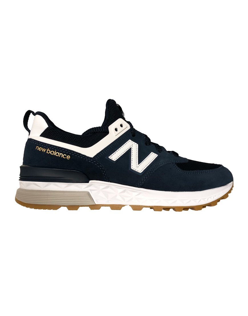 new balance 574 uomo blu navy