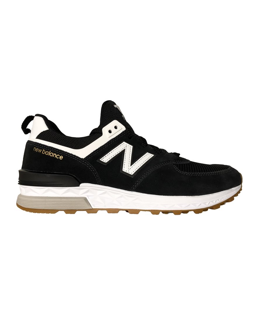 new balance 574 uomo nere