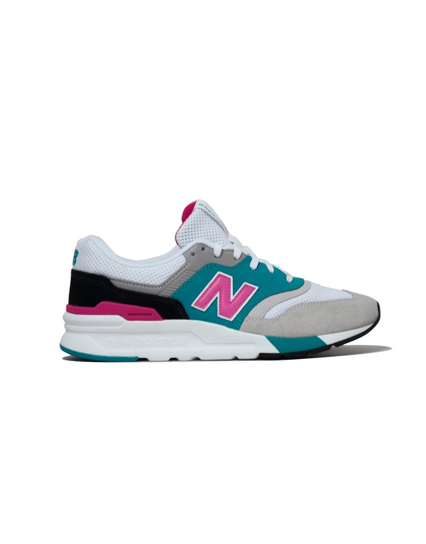 NEW BALANCE CM997HZH SNEAKERS TURCHESE E BIANCO