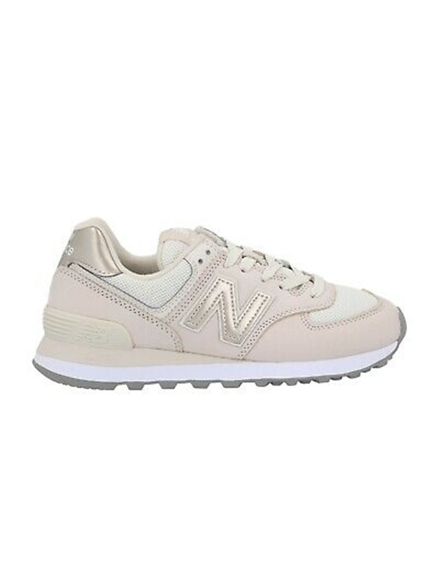 NEW BALANCE WL574WNO SNEAKERS OFFWHITE NEW BALANCE WL574WNO SNEAKERS OFFWHITE