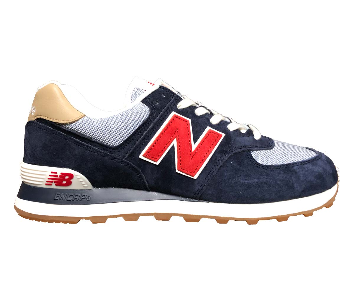 NEW BALANCE ML 574 PTR NAVY RED 