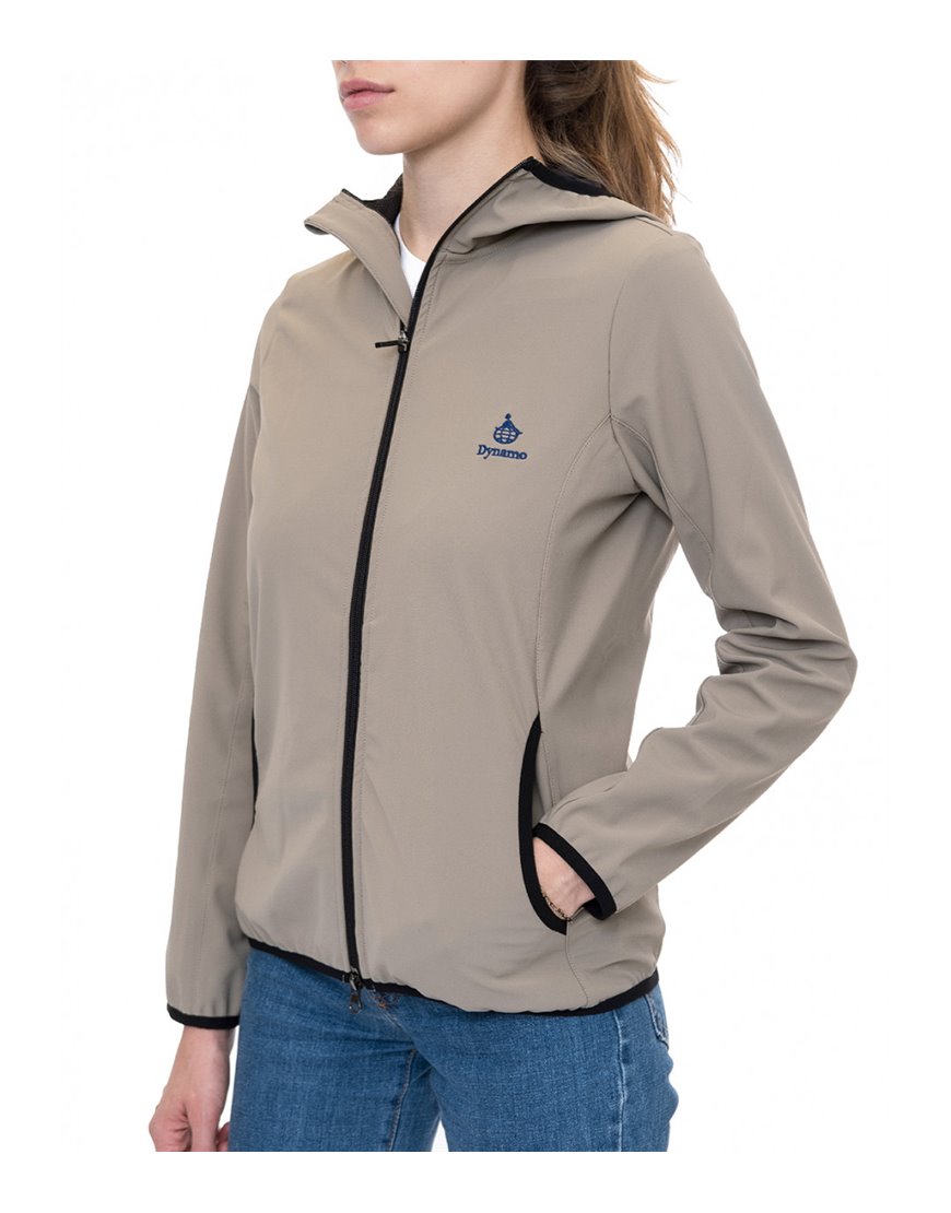 giacca cappuccio donna