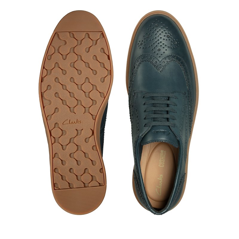 clark scarpe blu