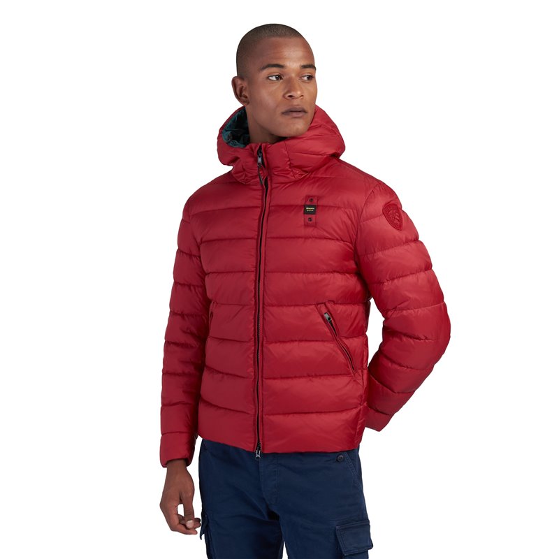 piumino blauer rosso